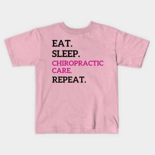 chiropractic care assistant female chiropractic student Kids T-Shirt